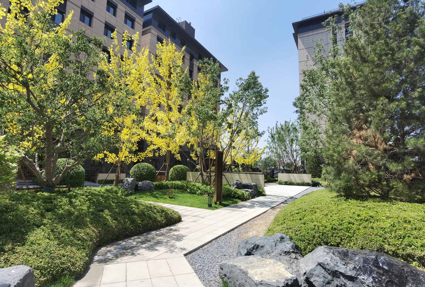 京能密云建材市場住宅項目園林景觀工程