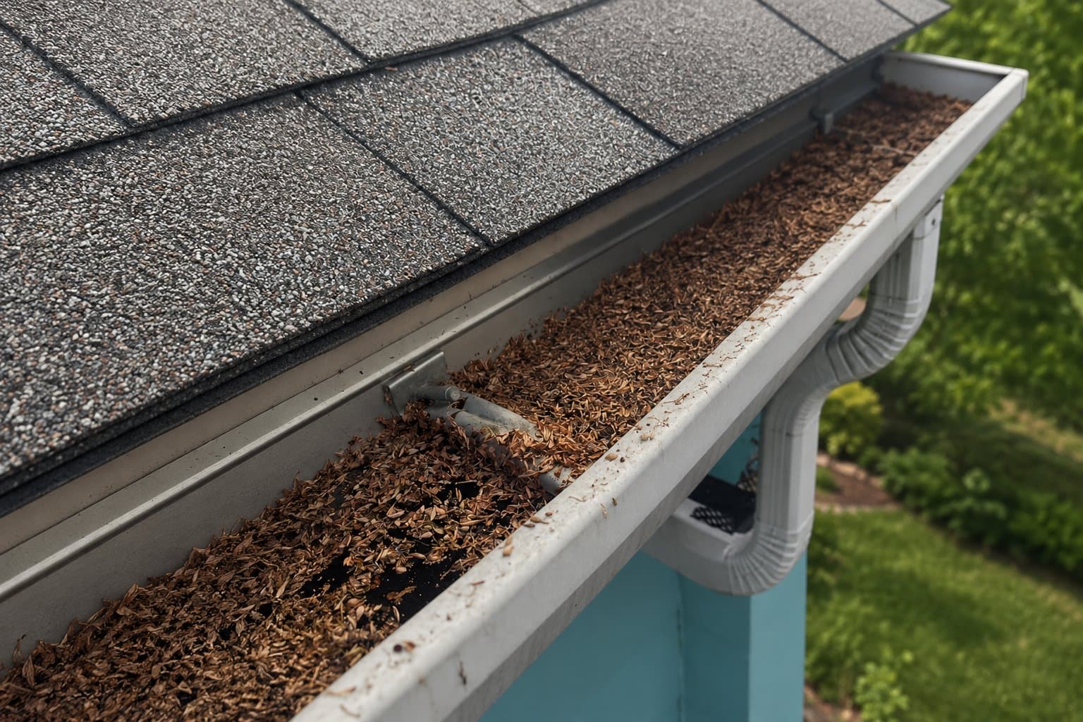 Gutter Cleaning by Lawn Enforcement